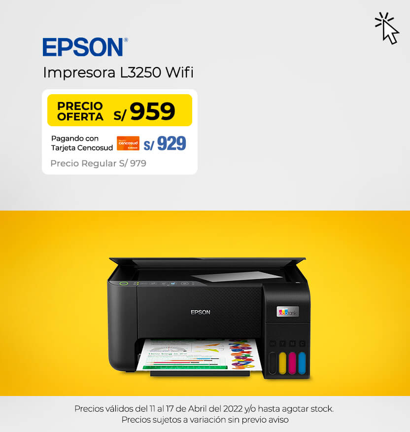 Impresora Epson L3250 Wifi
