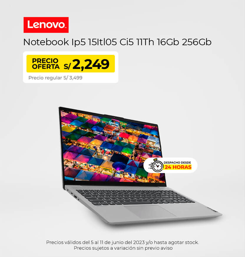 Notebook Lenovo Ip5 15Itl05 Ci5 11Th 16Gb 256Gb