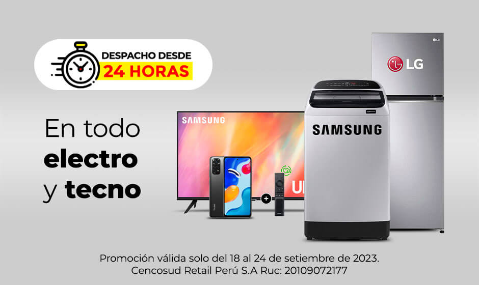Delivery Electro y Tecno en 24 horas