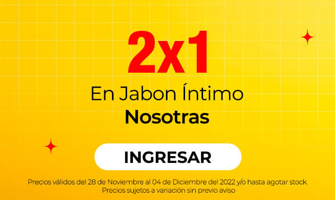 2x1 Jabon intimo Nosotras
