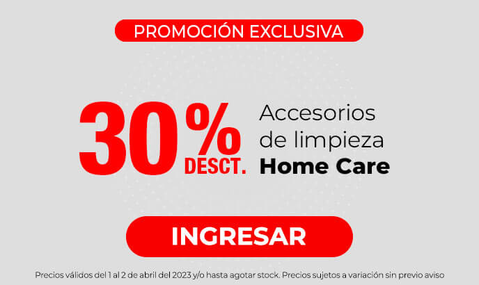 30% Accesorios de Limpieza Home Care
