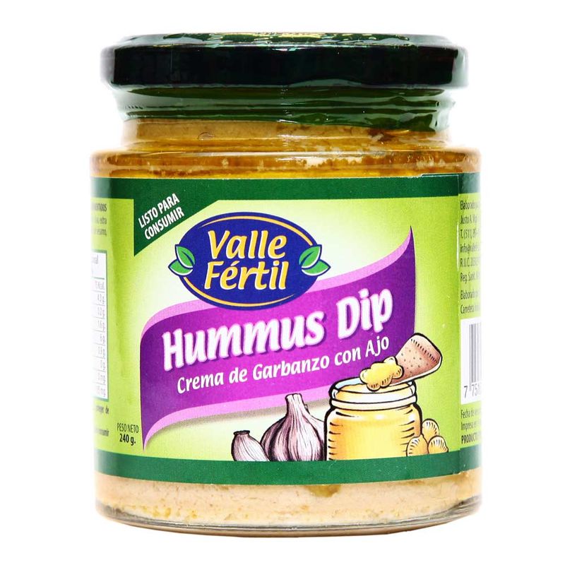 Crema-de-Garbanzo-Valle-Fertil-Hummus-Dip-con-Ajo-Frasco-240-g