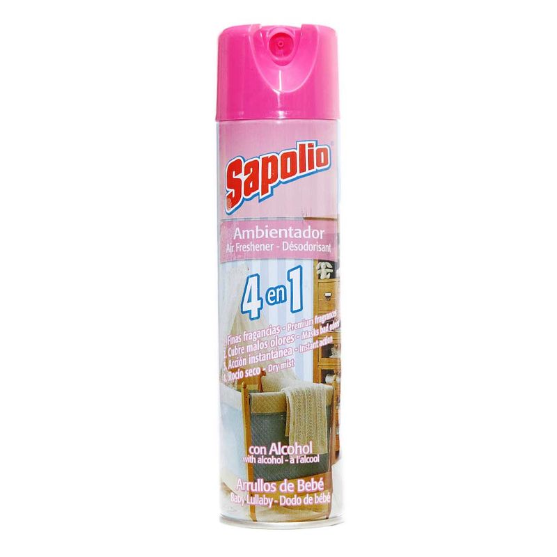 Ambientador-Sapolio-Arrullos-de-Bebe-4-en-1-Spray-360-ml