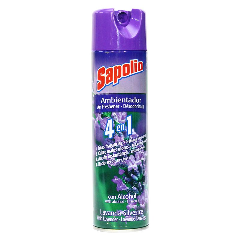 Ambientador-Sapolio-Lavanda-Silvestre-2-en-1-Spray-360-ml