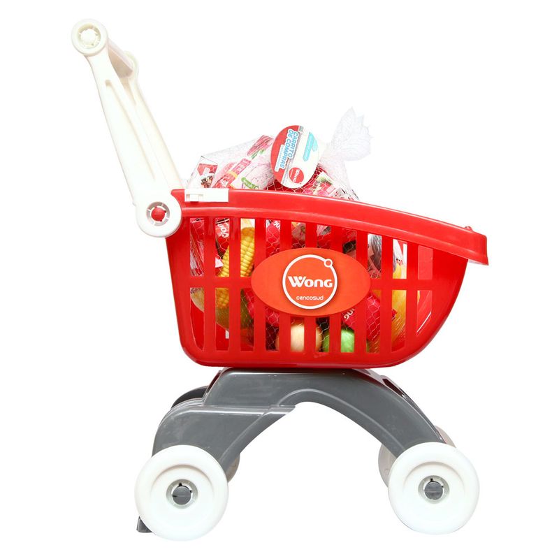 Carrito de Compras Happy Line Wong con Accesorios