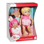 Mattel Little Mommy Bebita Aprendiendo Ir al Bano X1520 Wong.pe