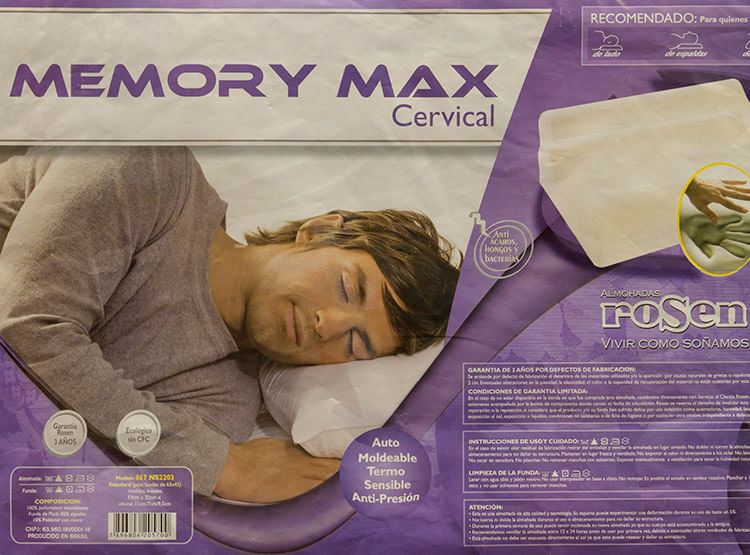 Almohada Rosen Memory Max Cervical Wong.pe