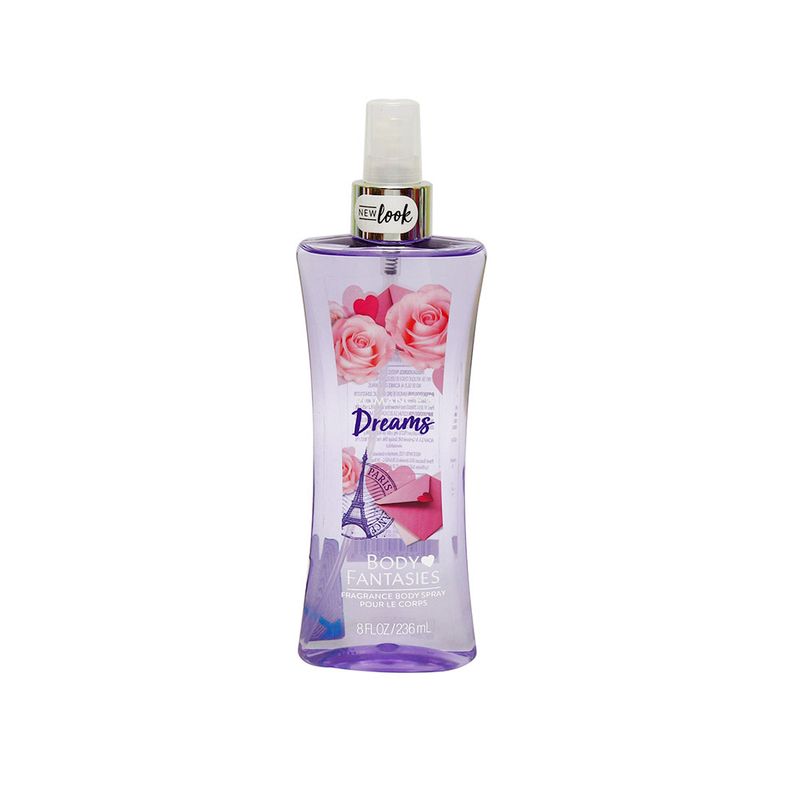 Colonia Body Fantasies Romance Dreams Frasco 236 ml Wong.pe