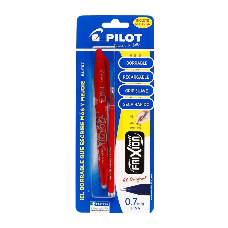 Pilot-Lapicero-Frixion-Rojo---Repuesto-1-36454