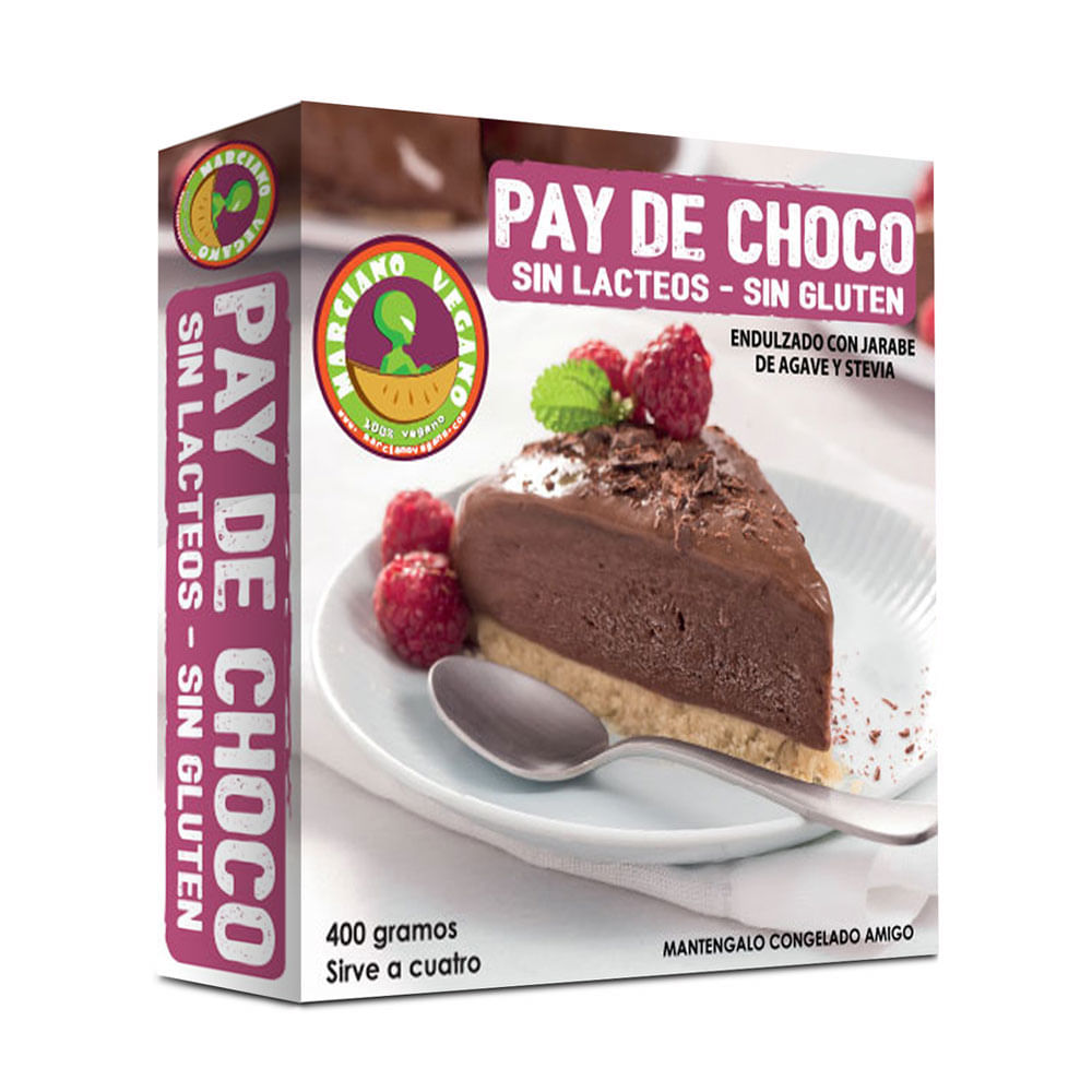 Pay de Chocolate Sin Gluten Marciano Vegano Molde 400 g