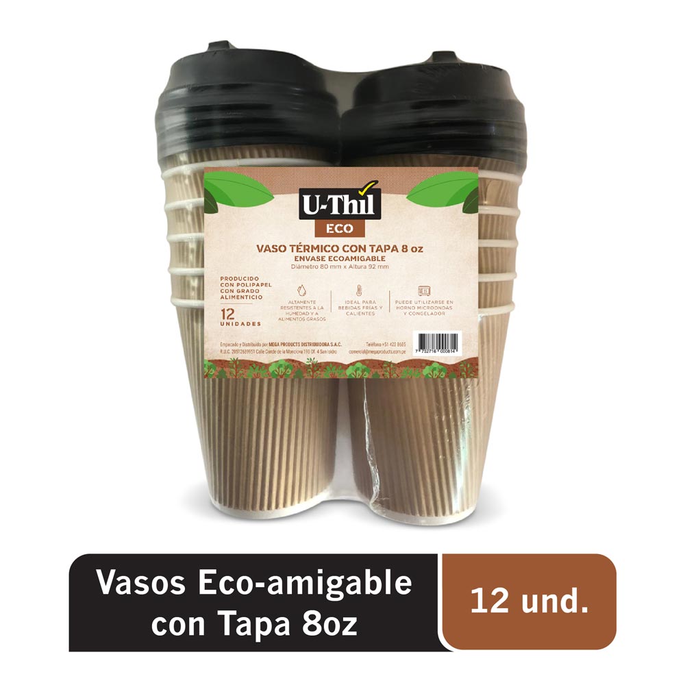 Vasos Térmicos con Tapas, Solo® Vasos Térmicos en Existencia - ULINE