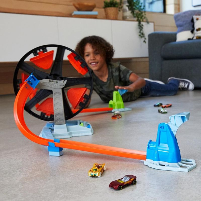 Rueda Giratoria Pista Hot Wheels Ruleta PISTA DE JUEGO MATTEL HOT