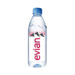 Agua Sin Gas Evian Natural Botella 500 ml