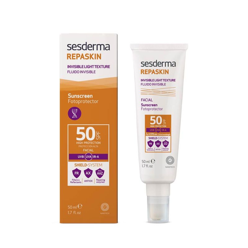 Sesderma-Fotoprotector-Fluido-Invisible-FPS-50-Repaskin-Tubo-50-ml-1-30336881