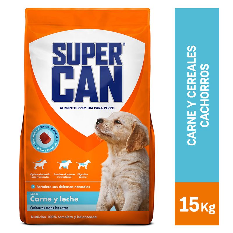 Supercan-Alimento-para-Perros-Cachorros-Carne-y-Leche-Bolsa-15-Kg-1-22931391