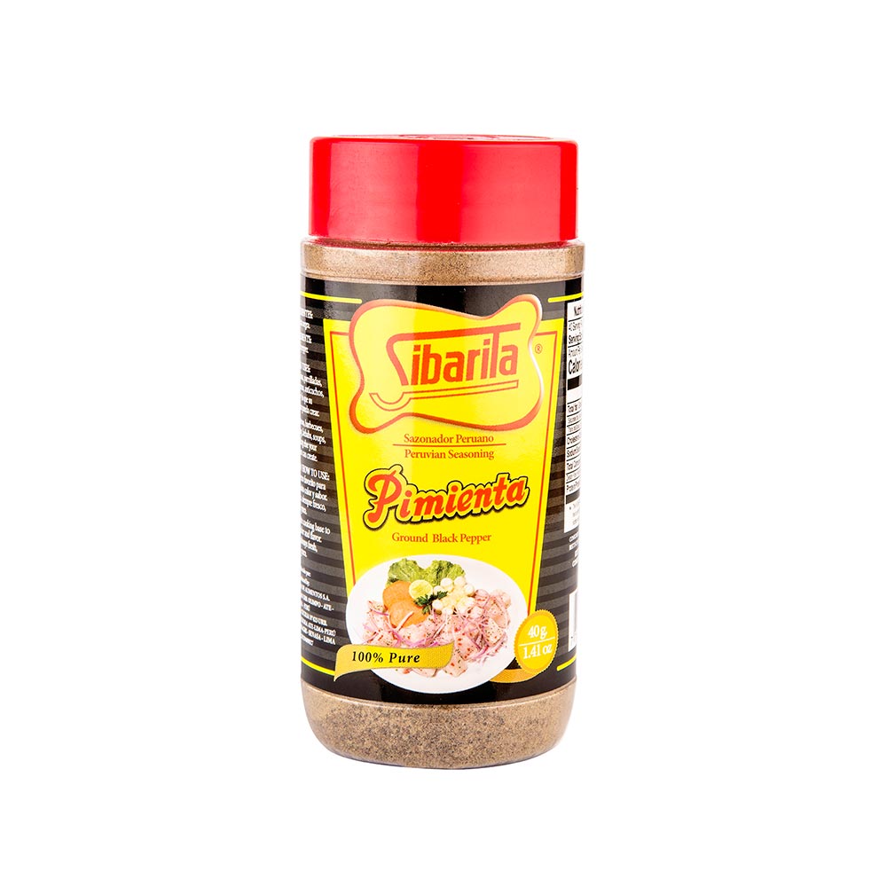 Pimienta Negra Molida- 40g – Onza Foods