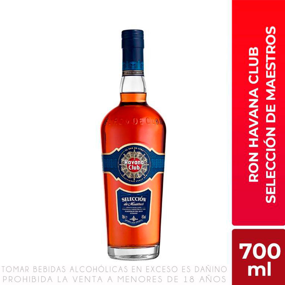 Ron Havana Club Selección de Maestros Botella 700ml - Wong.pe