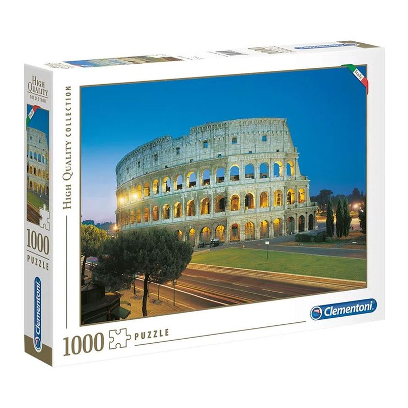 Clementoni Rompecabezas Coliseum 1000 Piezas Wong.pe