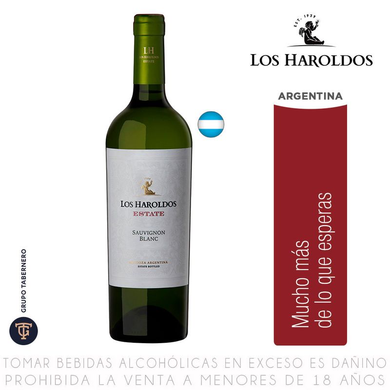 Vino-Blanco-Sauvignon-Blanc-Los-Haroldos-Estate-Botella-750-ml-1-33486