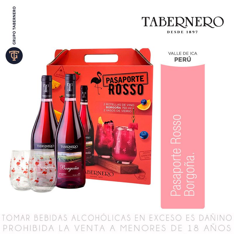Vino-Tinto-Borgo-a-Tabernero-Pack-2-Botellas-de-750-ml-c-u-2-Vasos-de-Vidrio-1-69512089