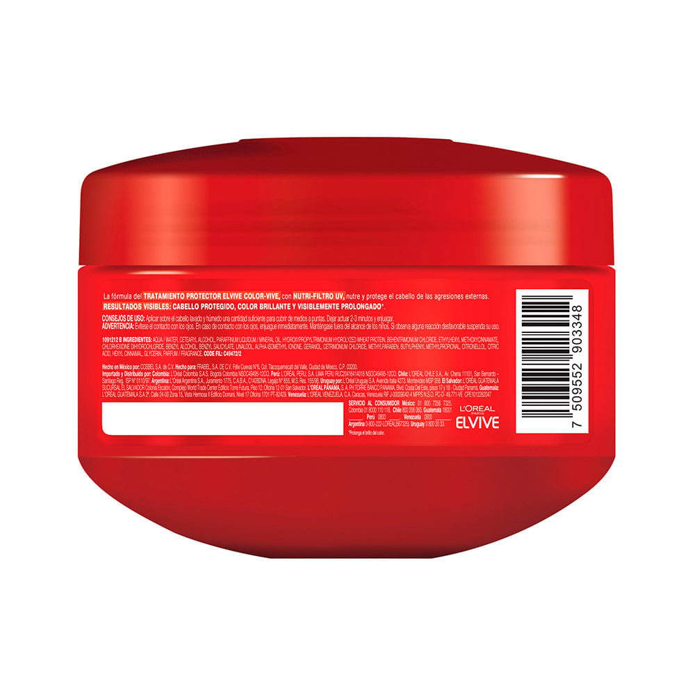 Mascarilla Color Rojo  Compra productos en línea Presentación Pote por 300  Ml