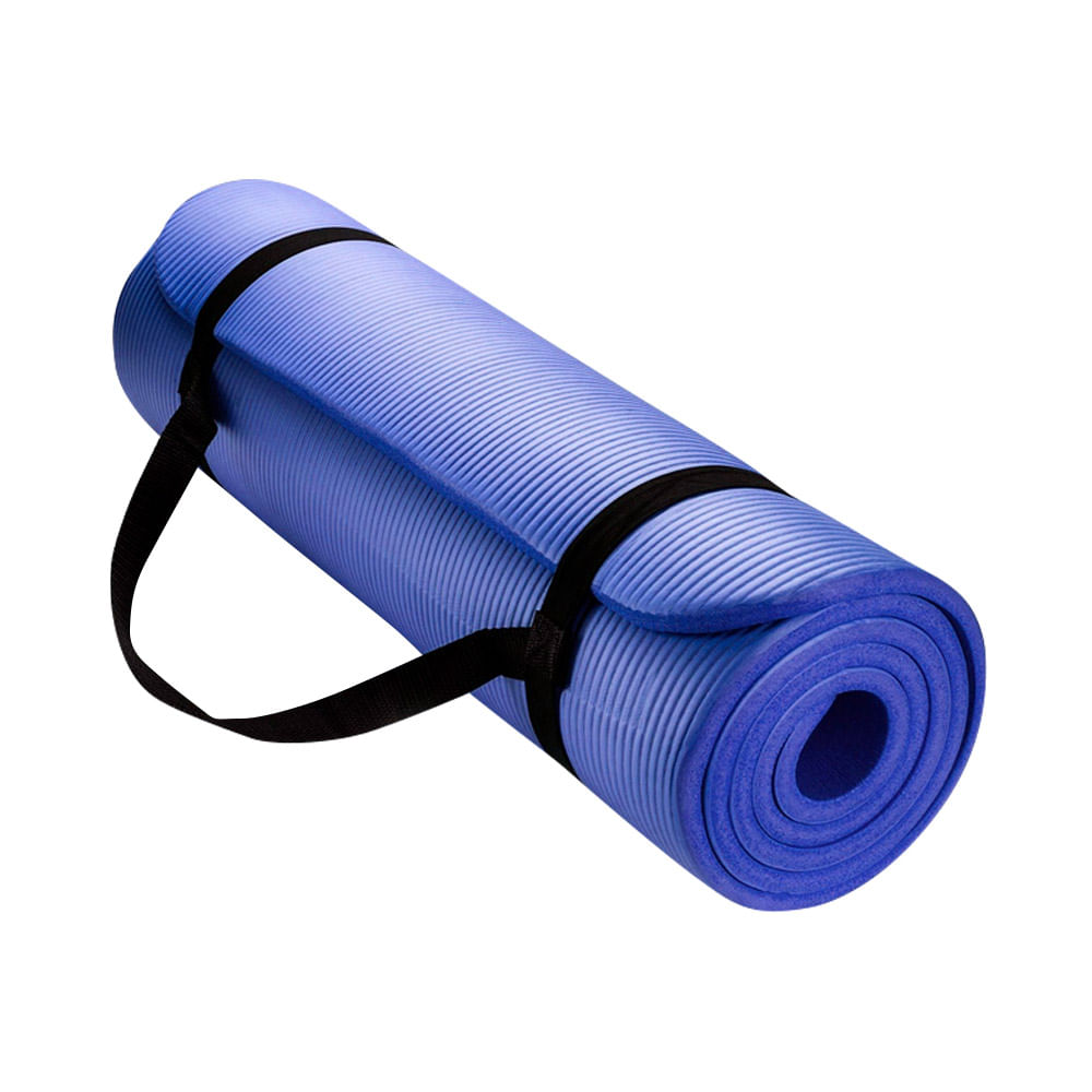 Mat de yoga de 4 mm - Azul