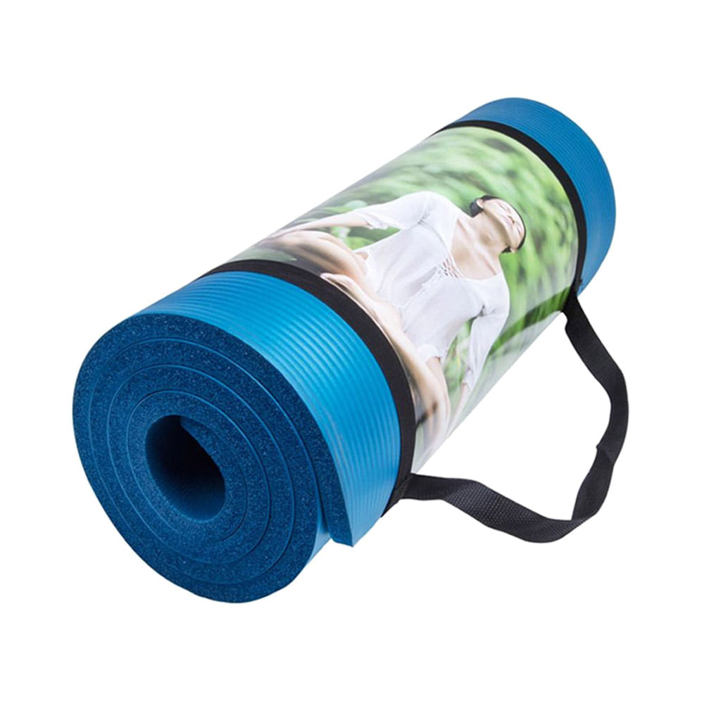 Colchonetas De Yoga Antideslizantes De Gran Tamaño De 185x80cm De 15mm Para  Deportes De Fitness, Colchoneta