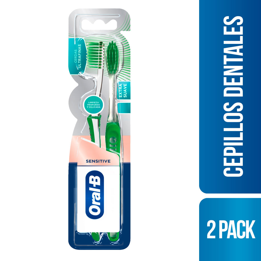 Pack 2 discount cepillos oral b