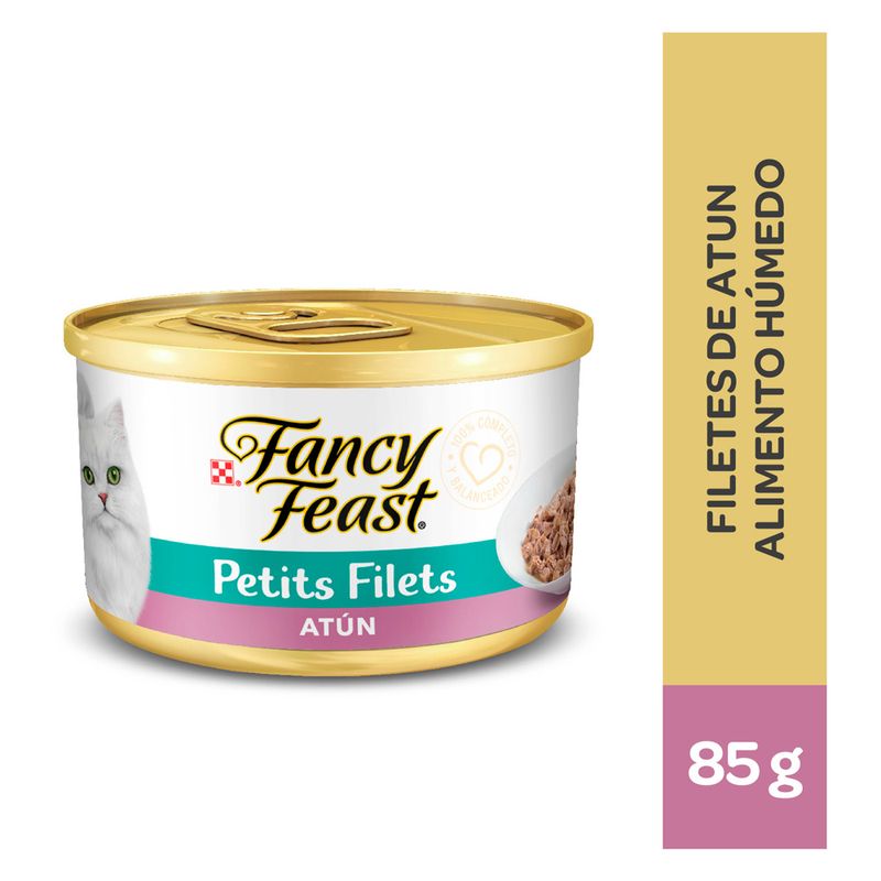 Fancy-Feast-Alimento-H-medo-para-Gatos-Filetes-de-At-n-Lata-85-gr-1-15589070