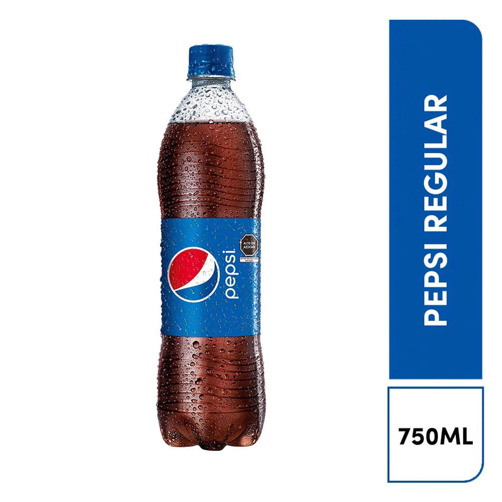 Gaseosa Pepsi Botella x 750 ml - Wong.pe