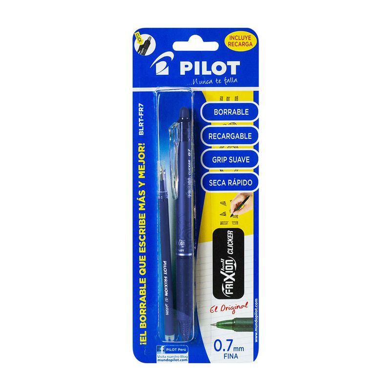 BOLIGRAFO PILOT FRIXION AZUL