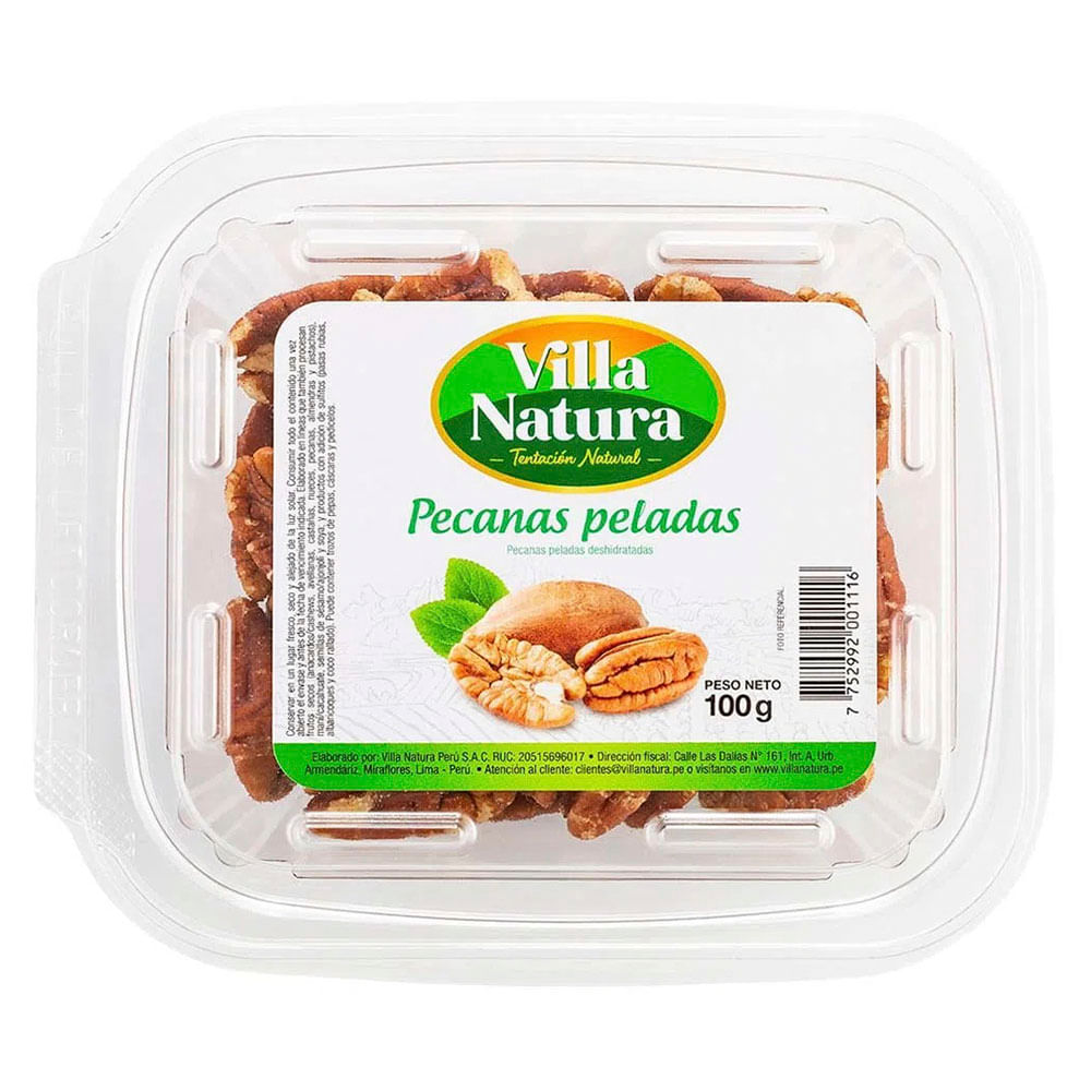 Pecana Pelada Villa Natura 100g