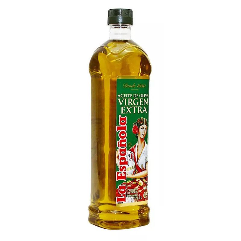 Aceite de Oliva La Española Extra Virgen Botella 1 L 