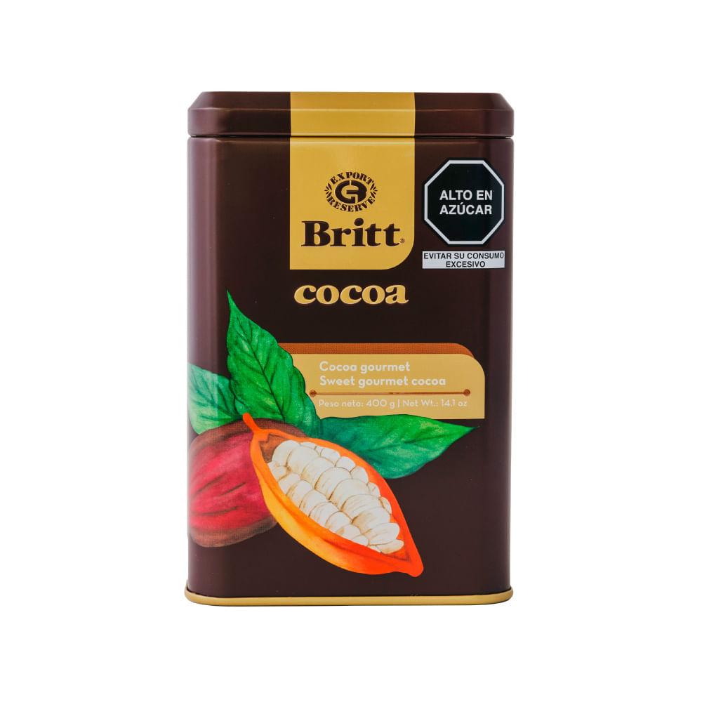 Cocoa Gourmet Britt400g Wong.pe
