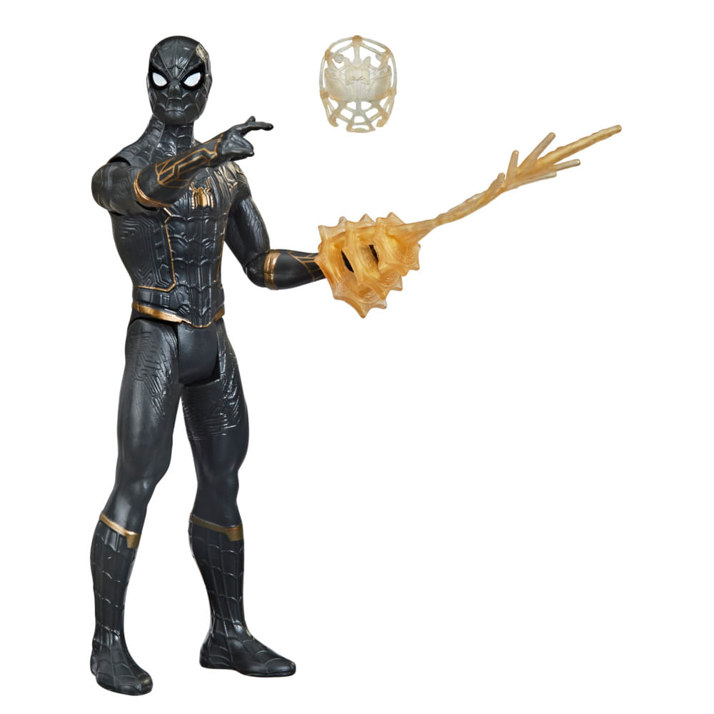 Figura de Acción Hasbro Spider-Man Traje Negro Mystery Weber