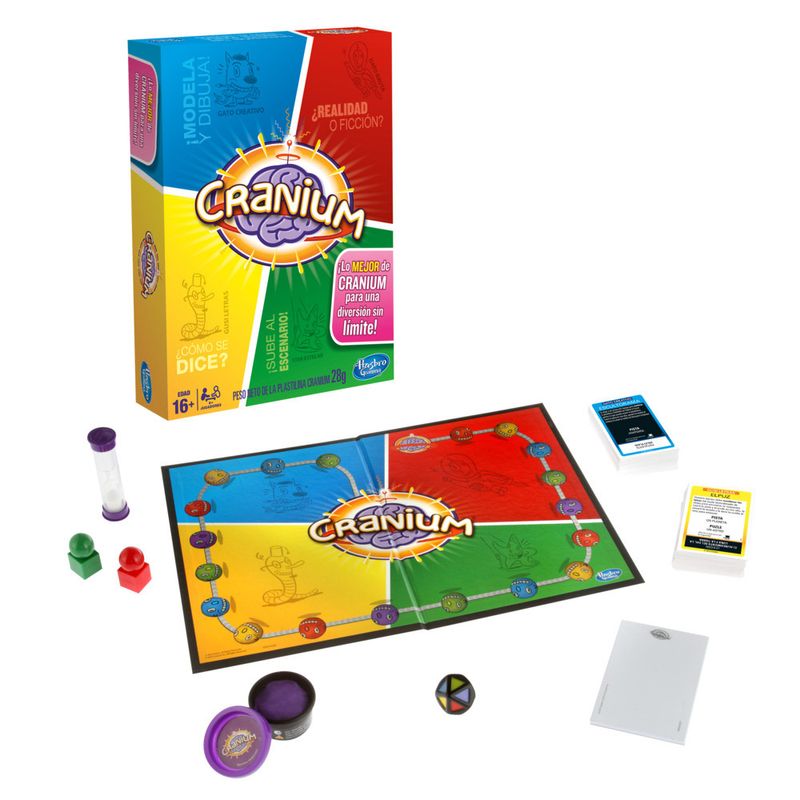 cisne Continuar Atlético Juego de Mesa Hasbro Gaming Cranium Party - Wong.pe