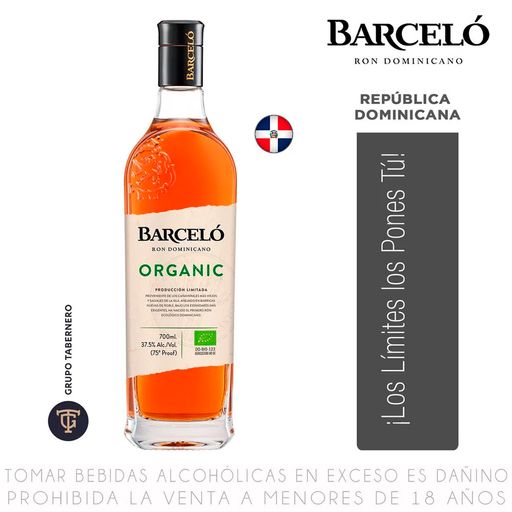 Ron BARCELÓ Organic Botella 750ml