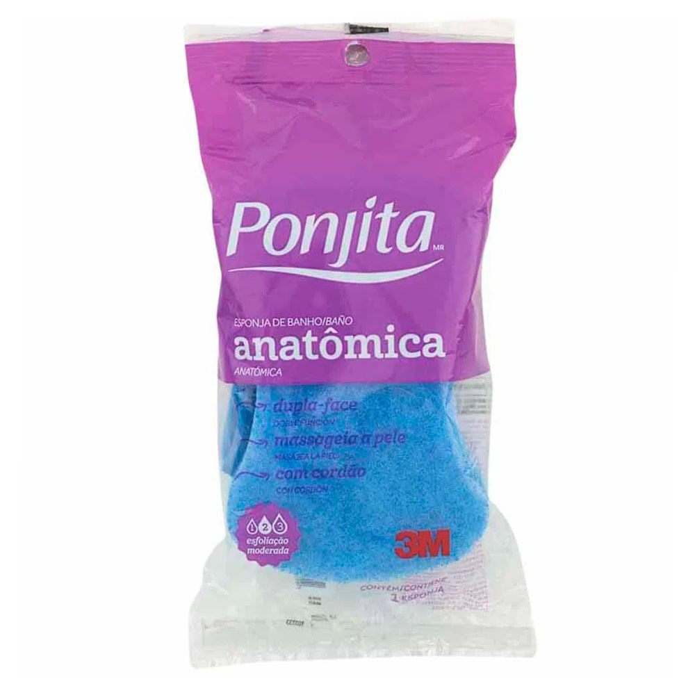 3M Ponjita Esponja de Baño Puffy 1 pieza