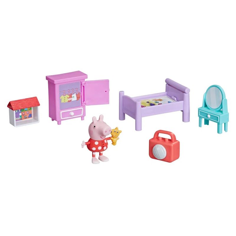 Muñeca peppa pig peppas adventures surtido x4 figuras 2171 - Home