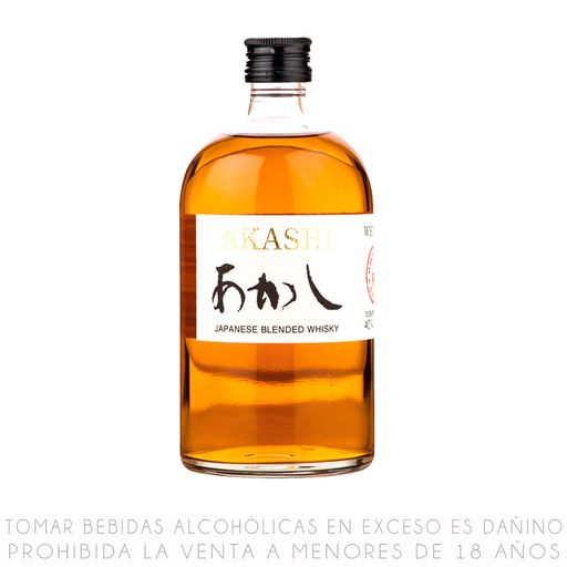 Whisky AKASHI Black Botella 500ml