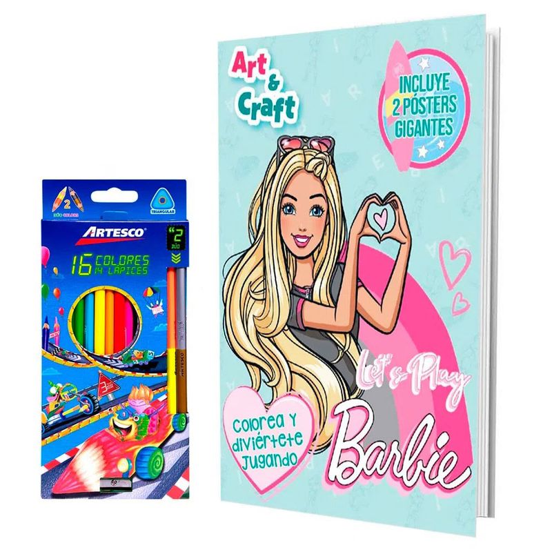 Art and hot sale craft barbie