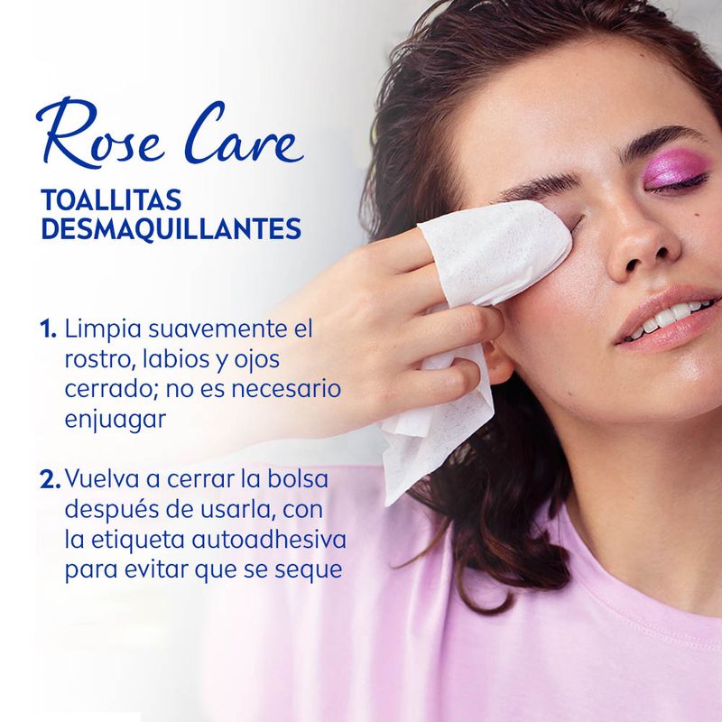 Rose Care Toallitas Desmaquillantes Micelares - NIVEA