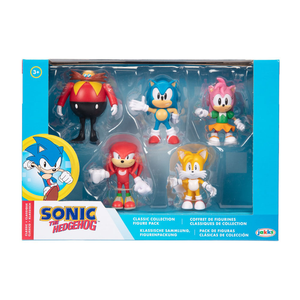 Pack x5 Figuras Sonic Wong.pe