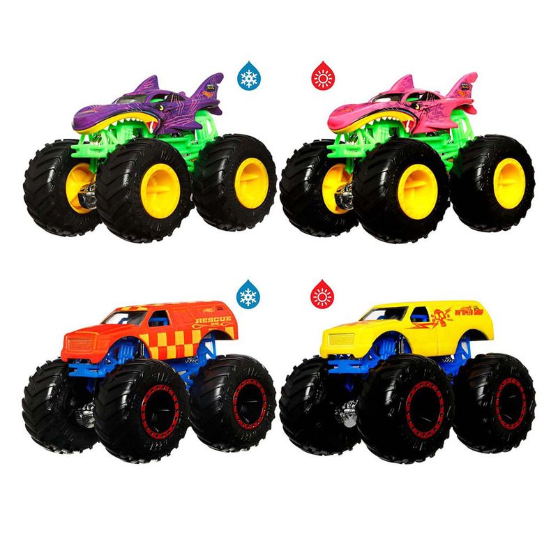 Hot Wheels Monster Coches Monster Truck Juguetes Hot Wheels