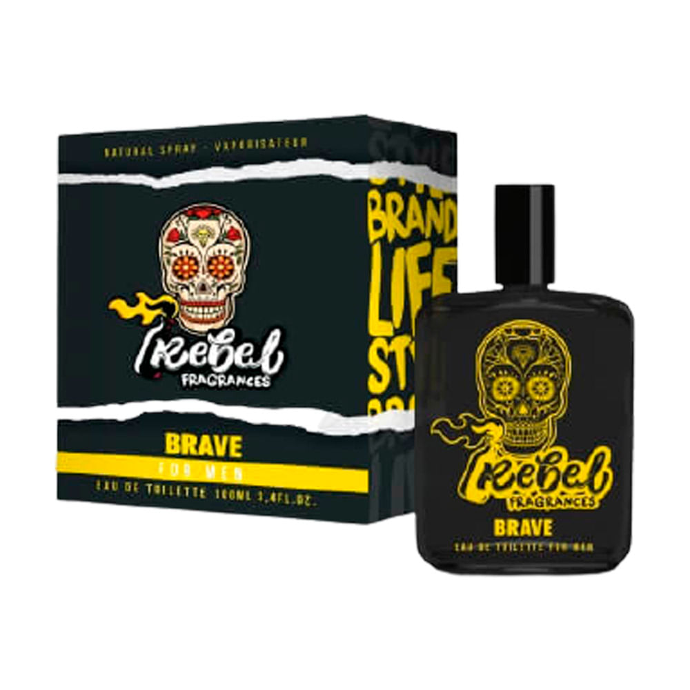 Perfume Rebel Fragances Brave Men 100ml - Wong.pe