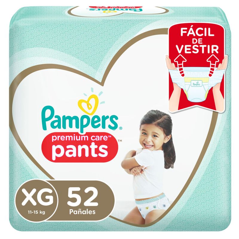 Pampers Premium Care Pants Size 7 pañales-braguita desechables