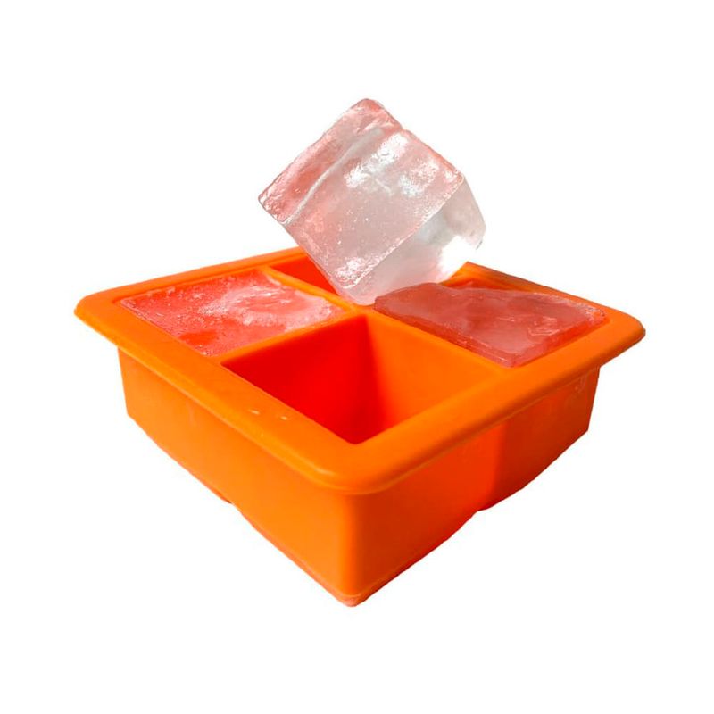 Cubeta-de-Hielo-Silicona-4-Cavidades-Kioxx-Naranja-4-351642699
