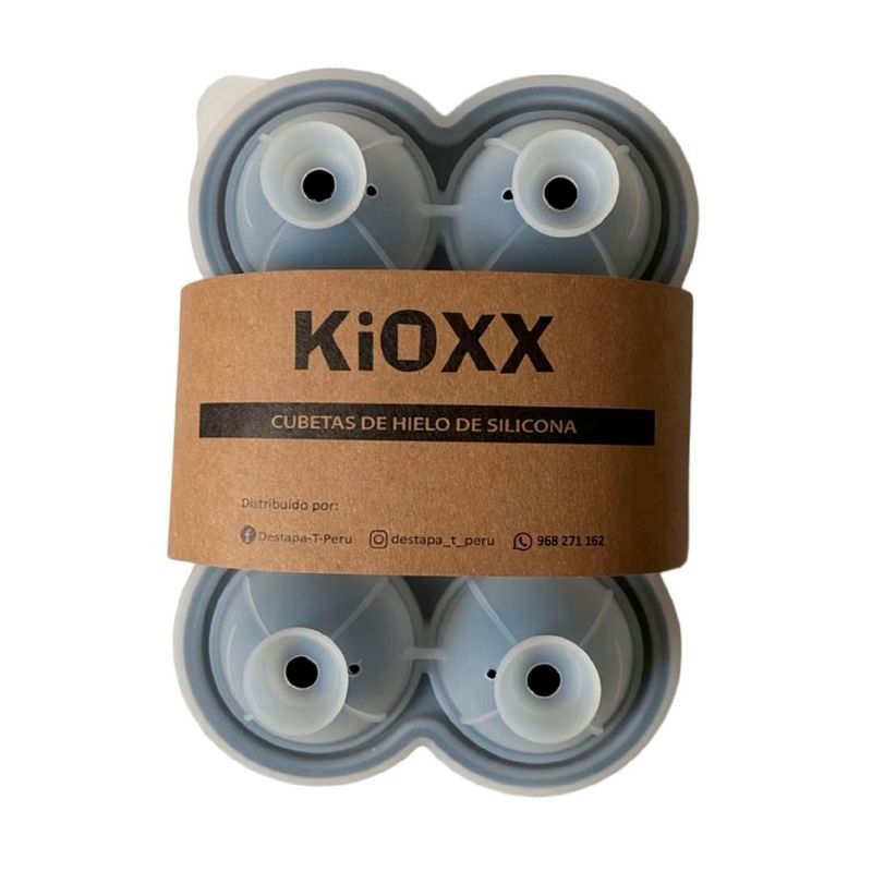 Cubeta-de-Silicona-de-Hielos-6-Esferas-Kioxx-Negra-2-351642721