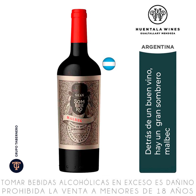 Vino-Tinto-Malbec-Gran-Reserva-Gran-Sombrero-Huentala-Wines-Botella-750ml-1-17193054