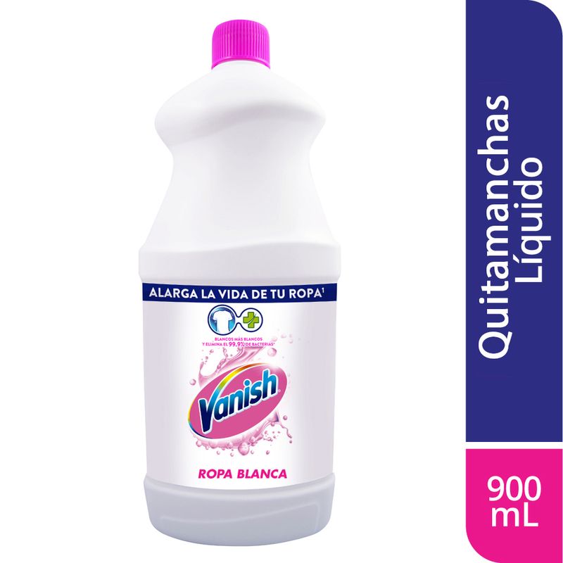 VANISH QUITAMANCHAS LÍQUIDO SIN LEJÍA 950 ML